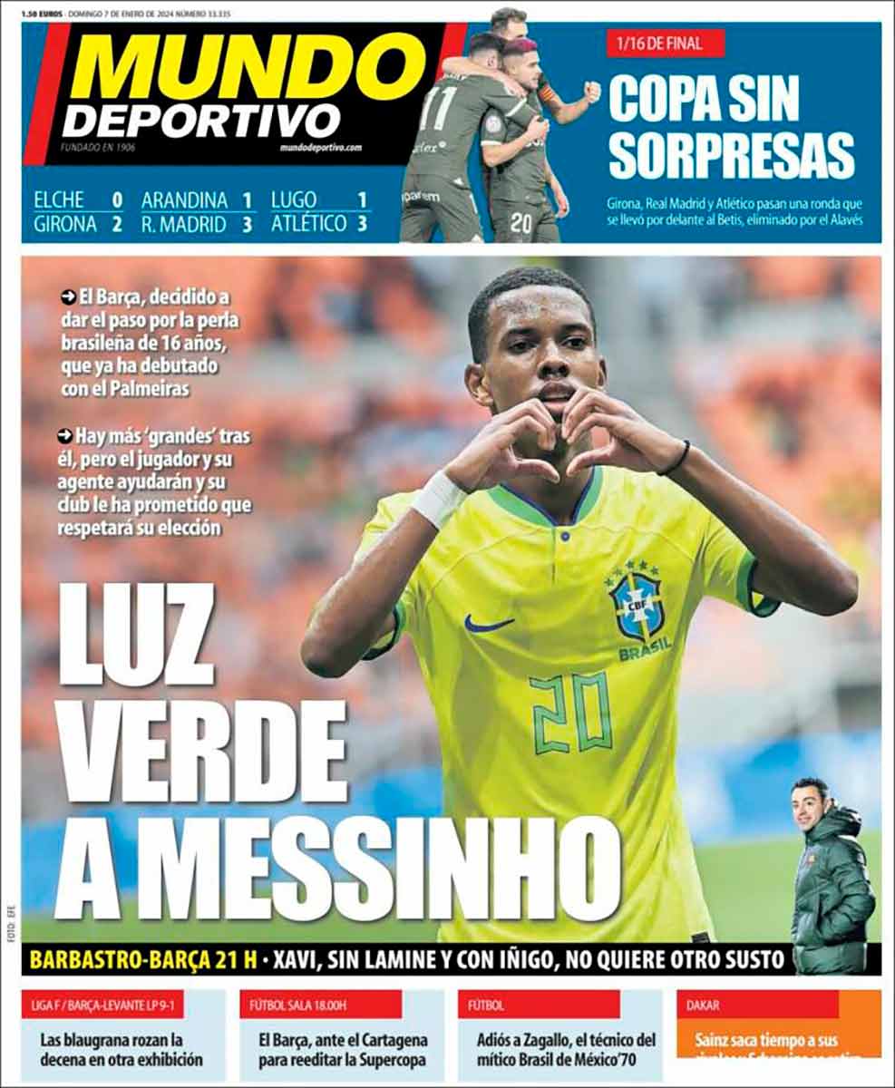 Portada Mundo Deportivo