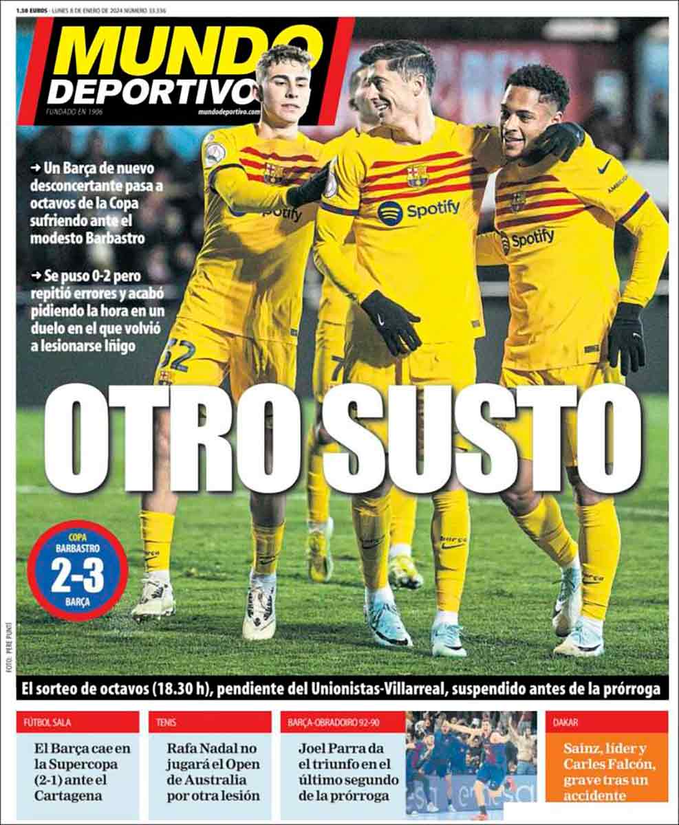Portada Mundo Deportivo