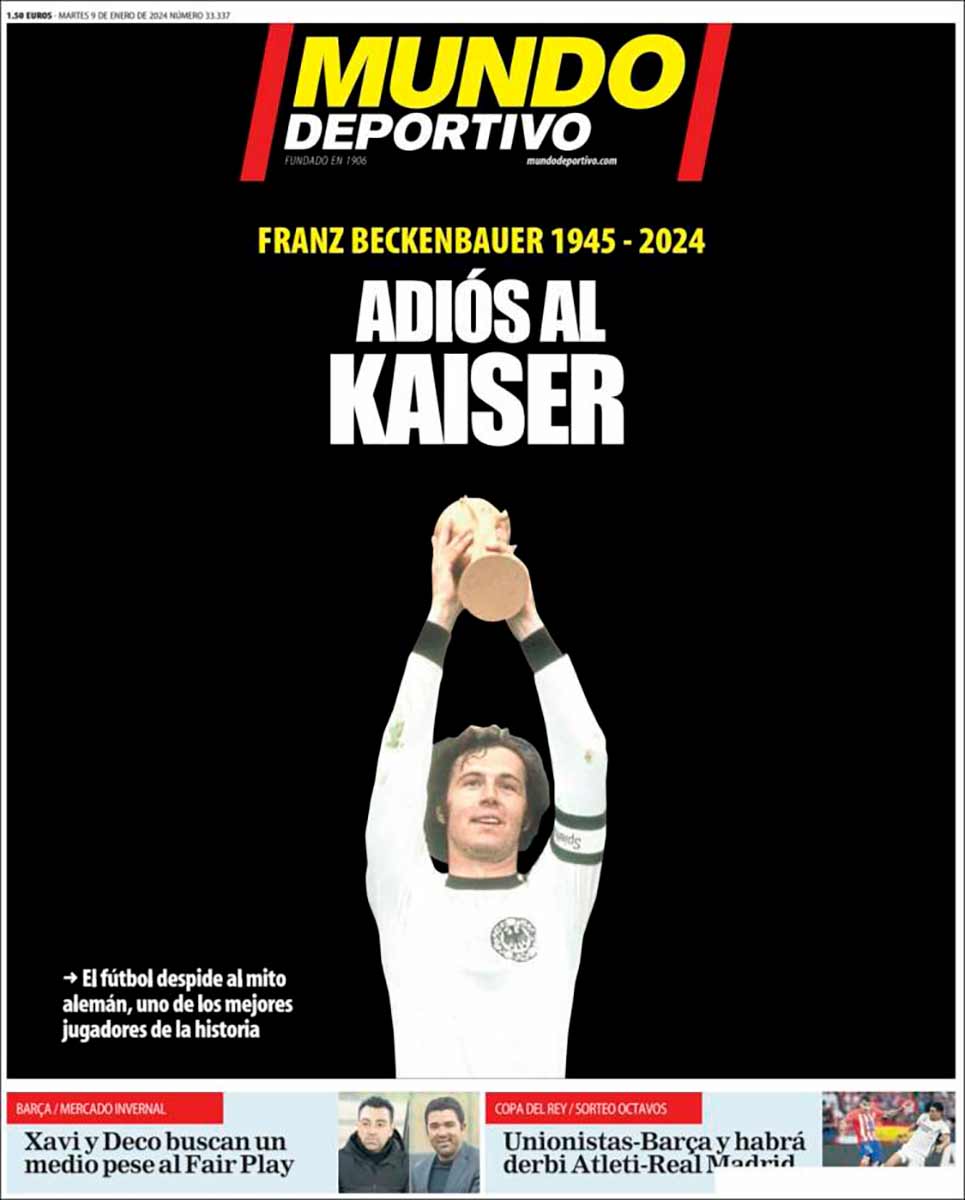 Portada Mundo Deportivo