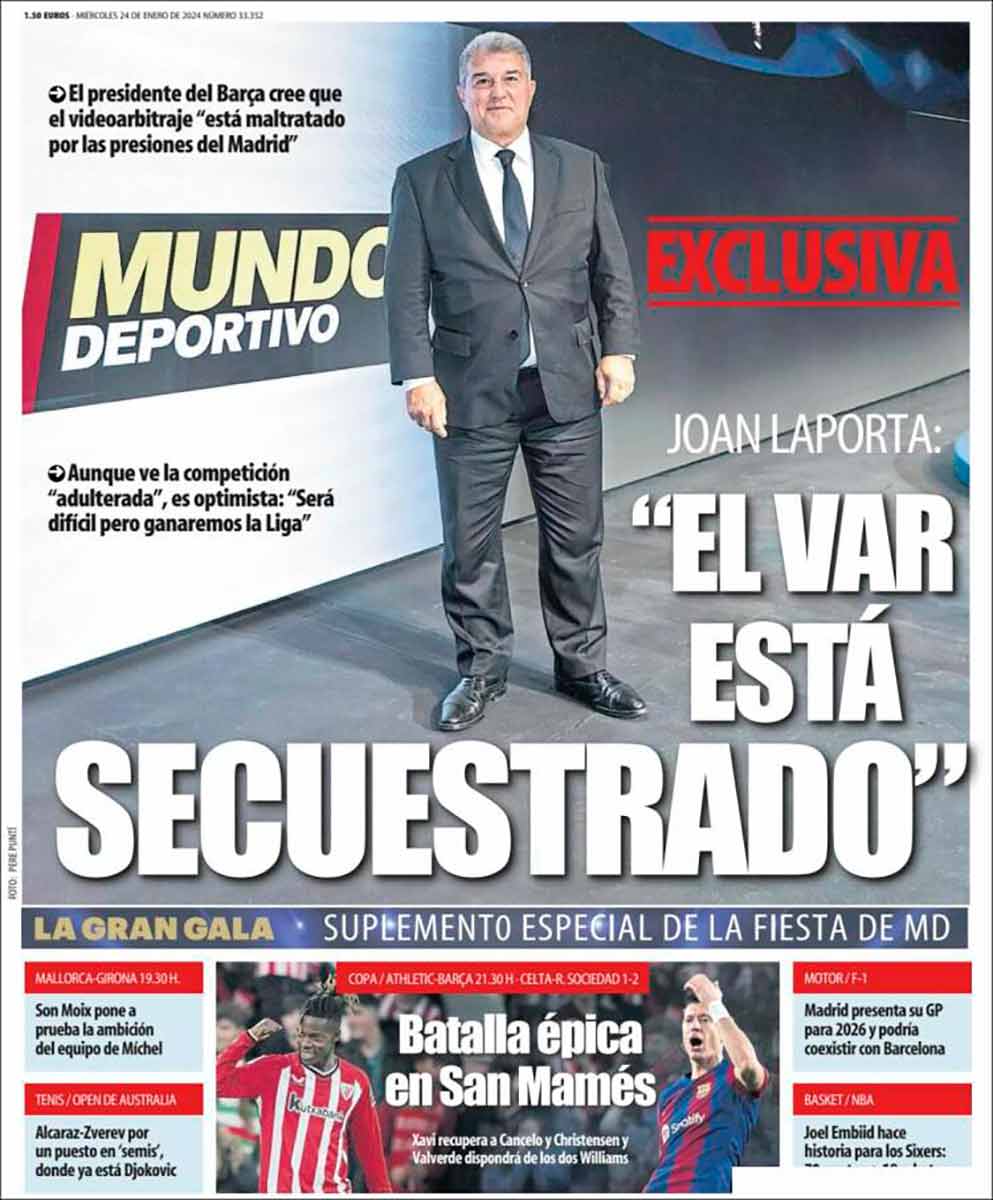 Portada Mundo Deportivo