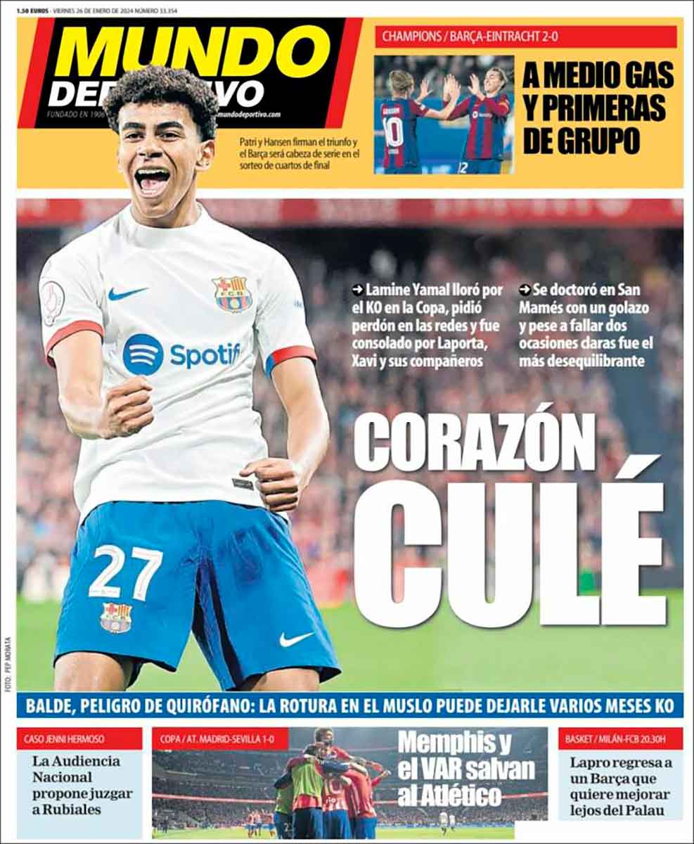 Portada Mundo Deportivo