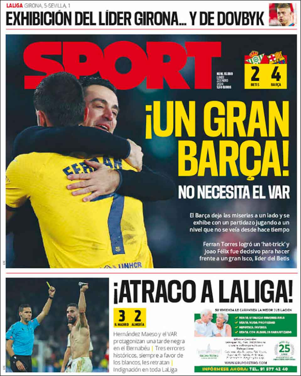 Portada Sport