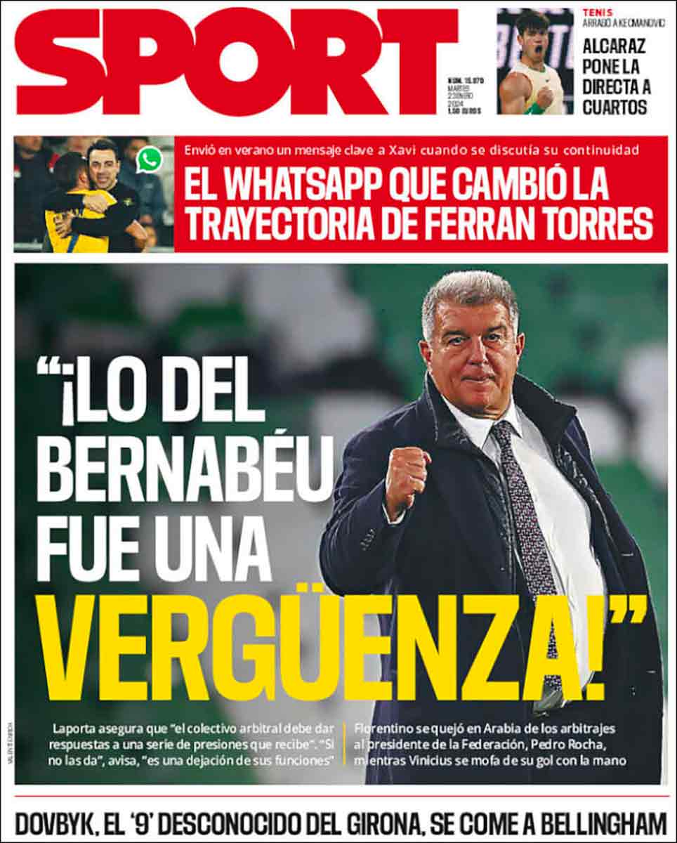Portada Sport