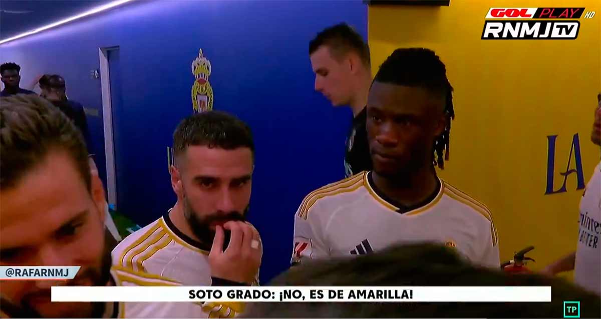 Soto Grado es amarilla a Rodrygo