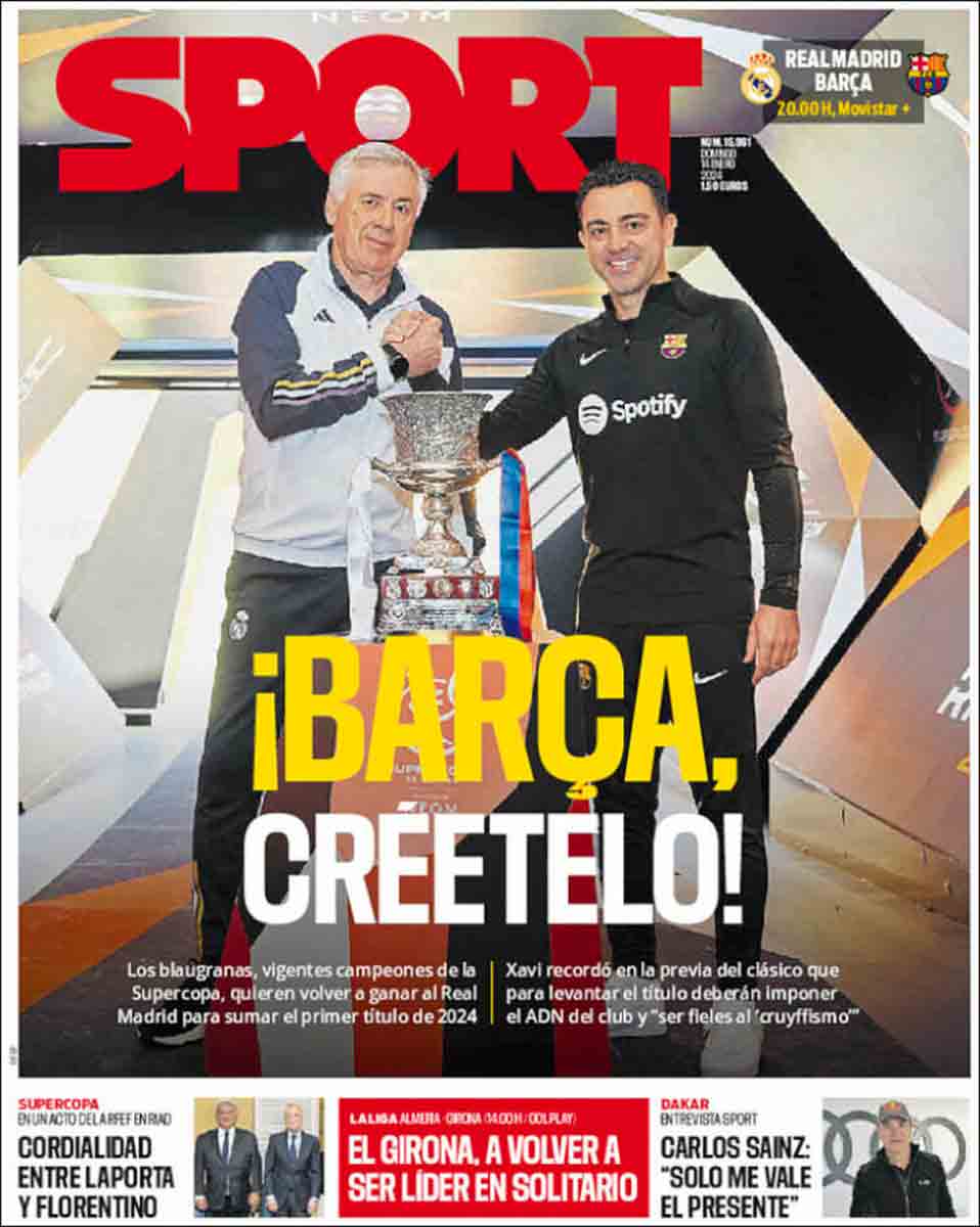 Portada Sport 14-01-24