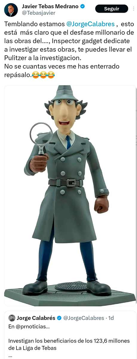Tebas inspector Gadget