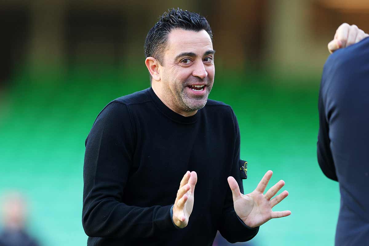 Xavi divertido