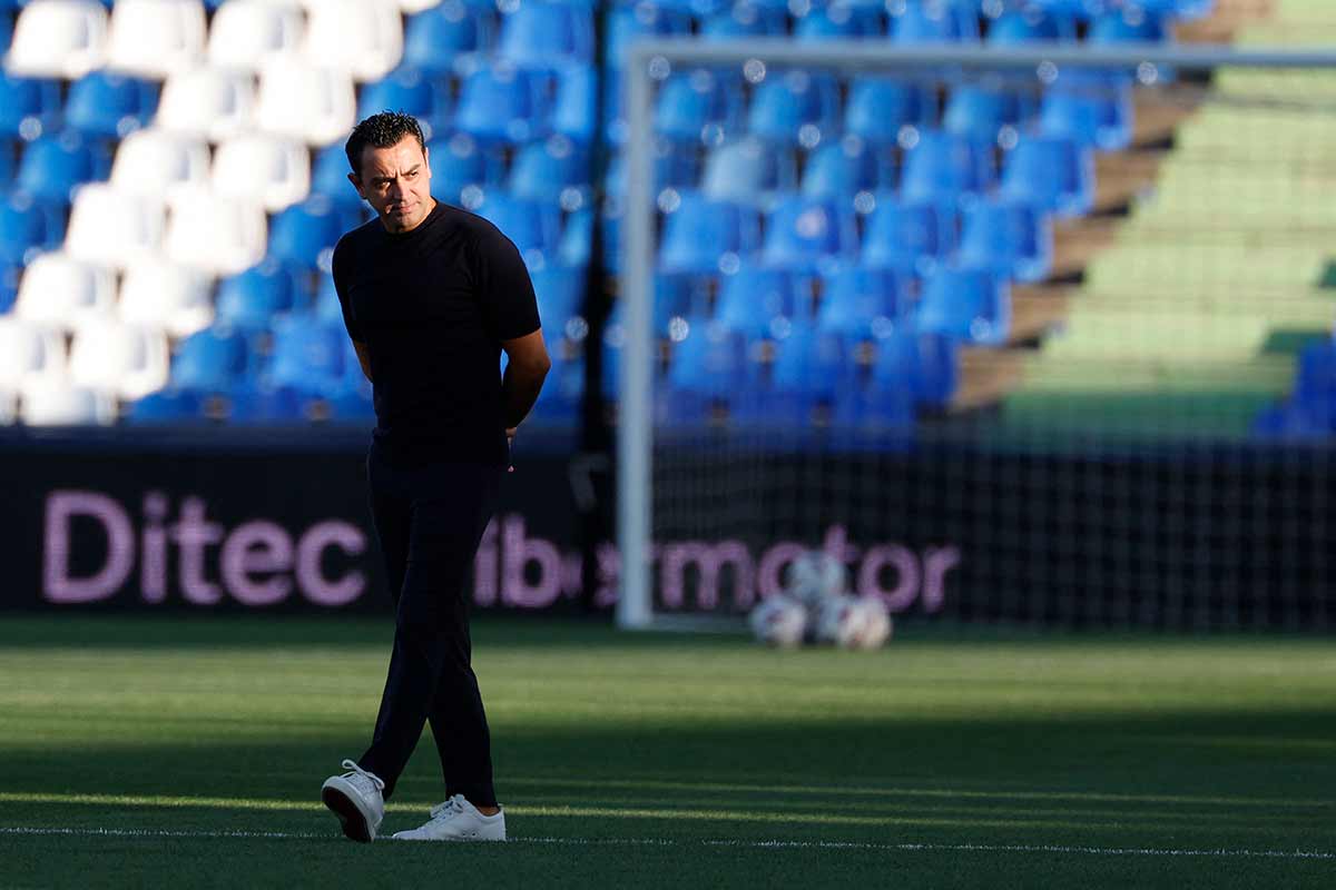 Xavi y el sol de Getafe
