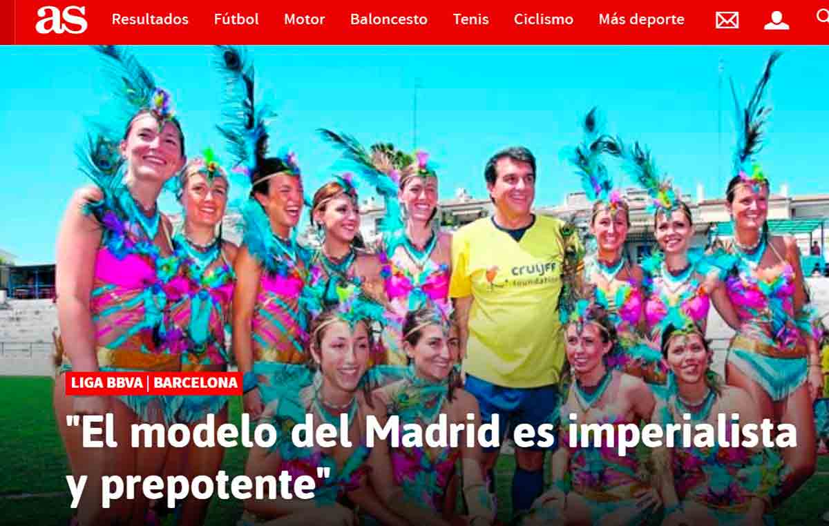 Laporta imperialismo Real Madrid
