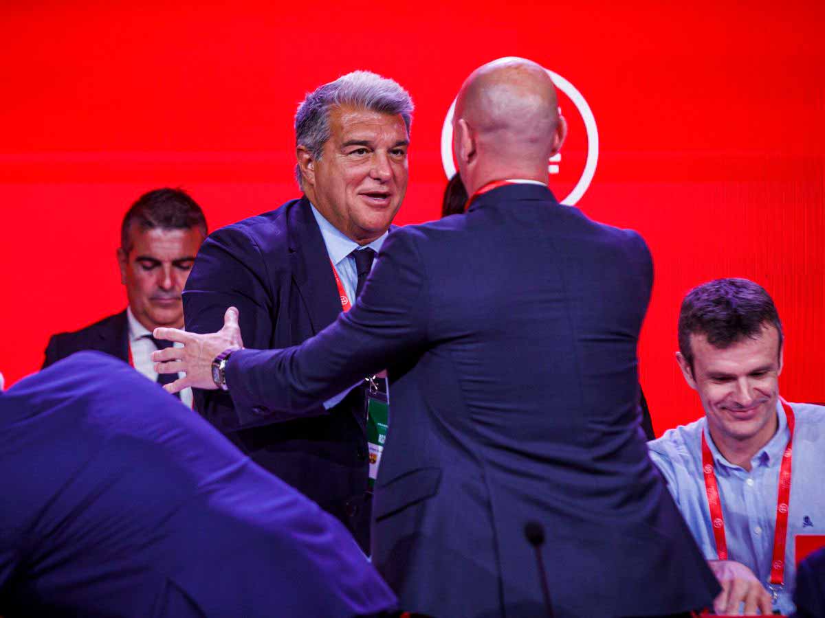 Rubiales y Laporta
