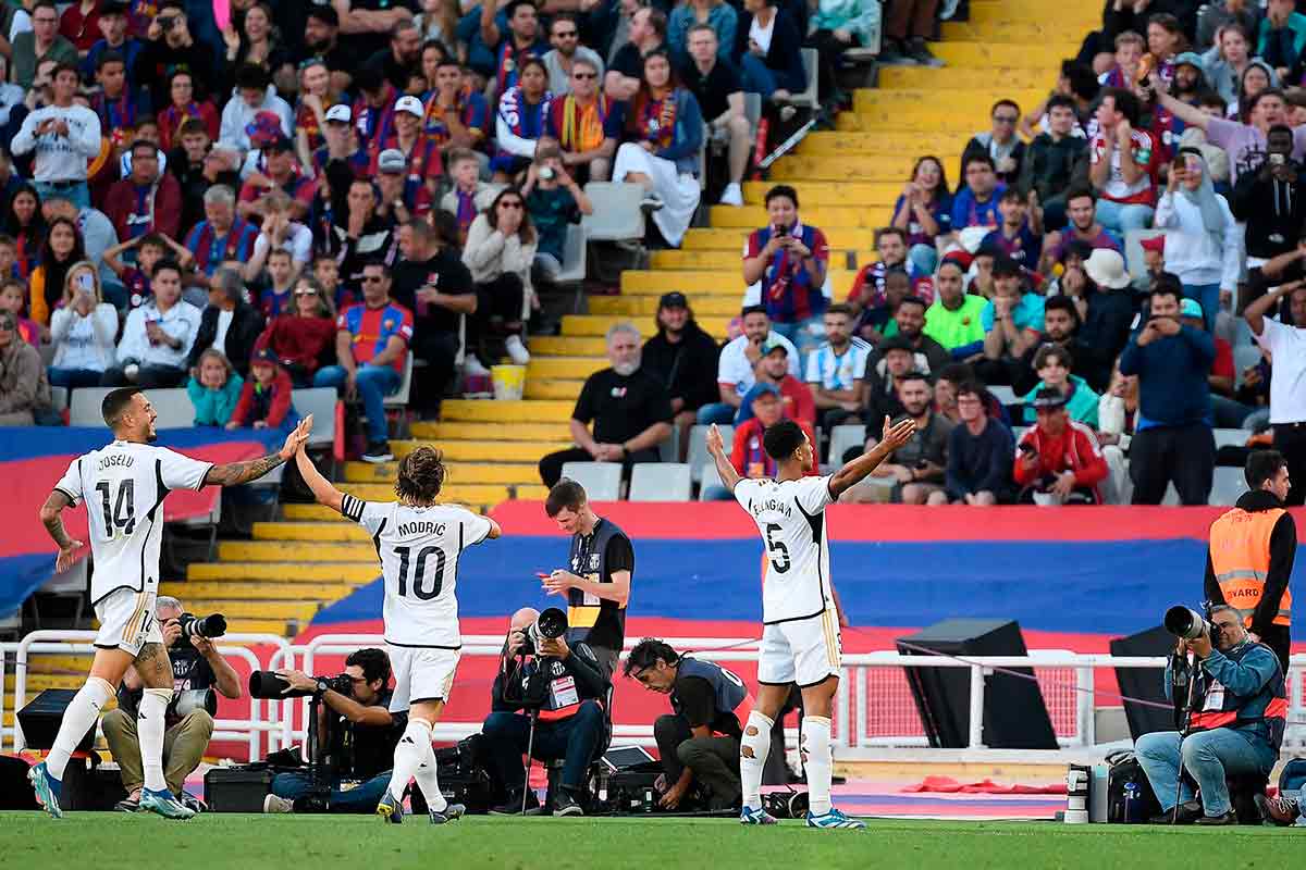 Bellingham, Joselu y Modric
