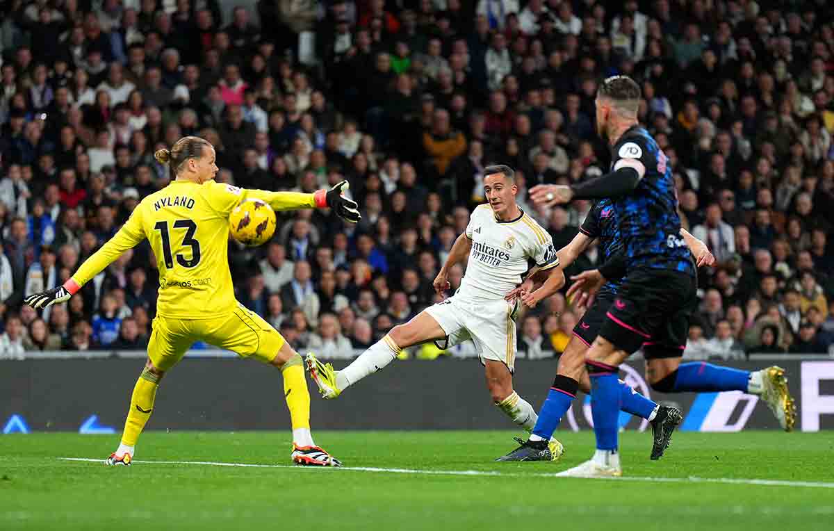 Gol anulado a Lucas Vázquez