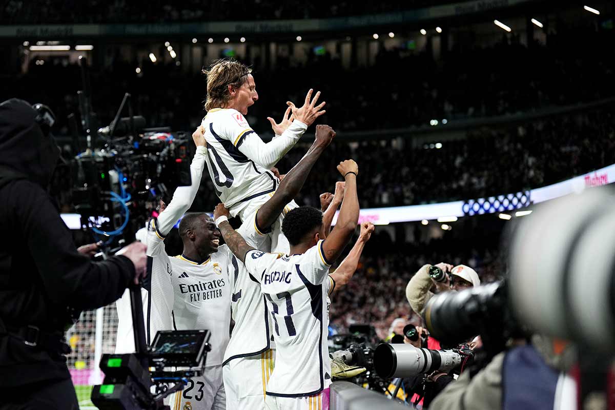 Alzamiento de Modric
