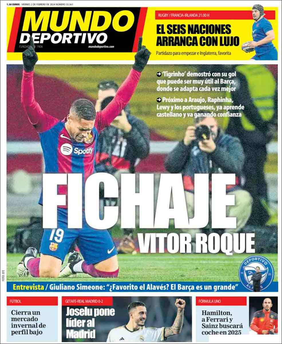 Portada Mundo Deportivo