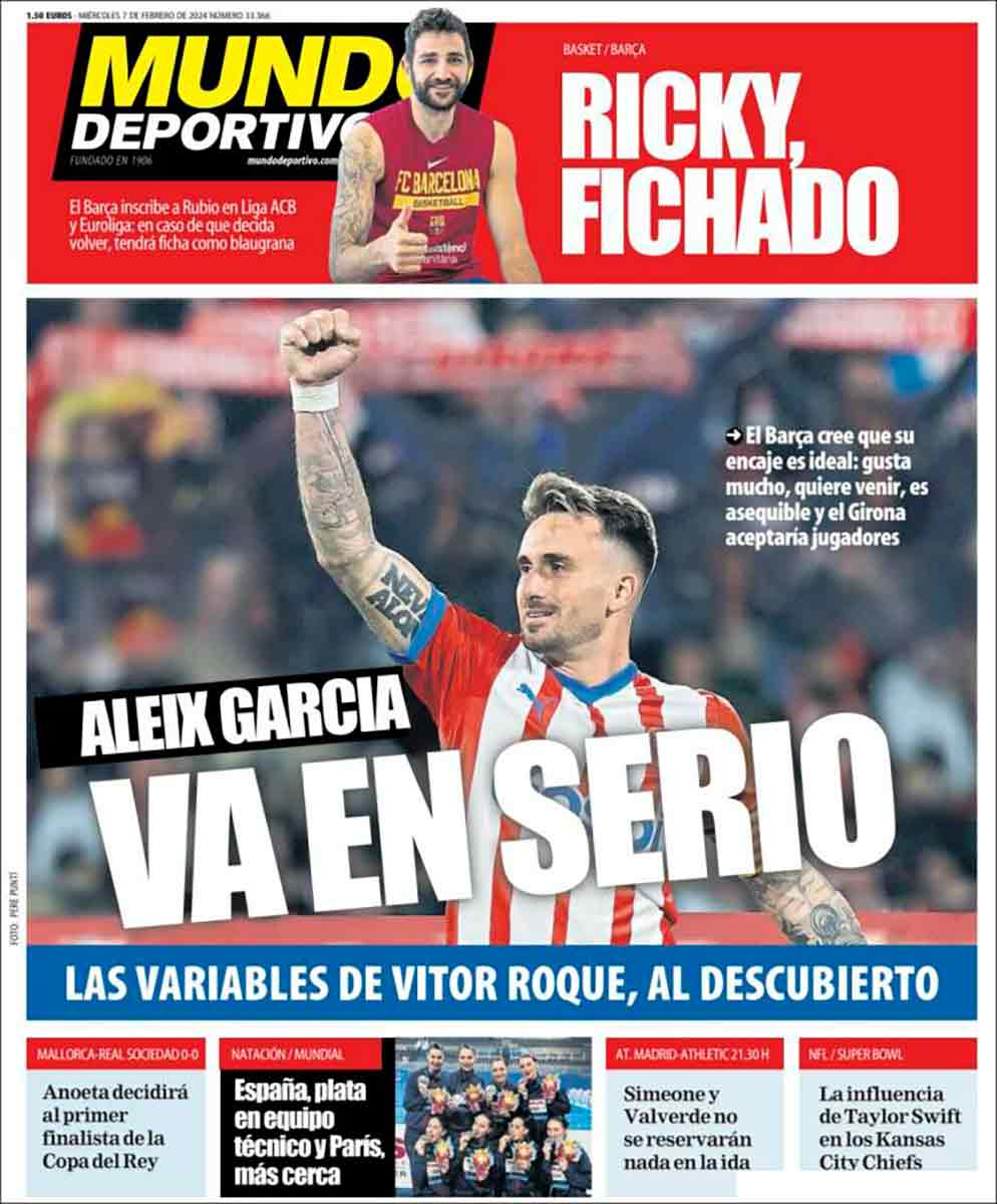 Portada Mundo Deportivo