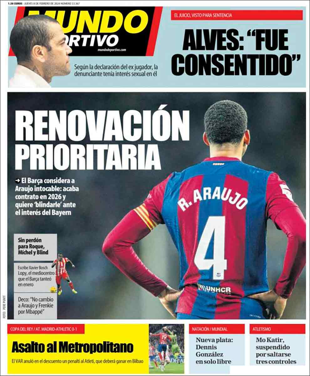 Portada Mundo Deportivo