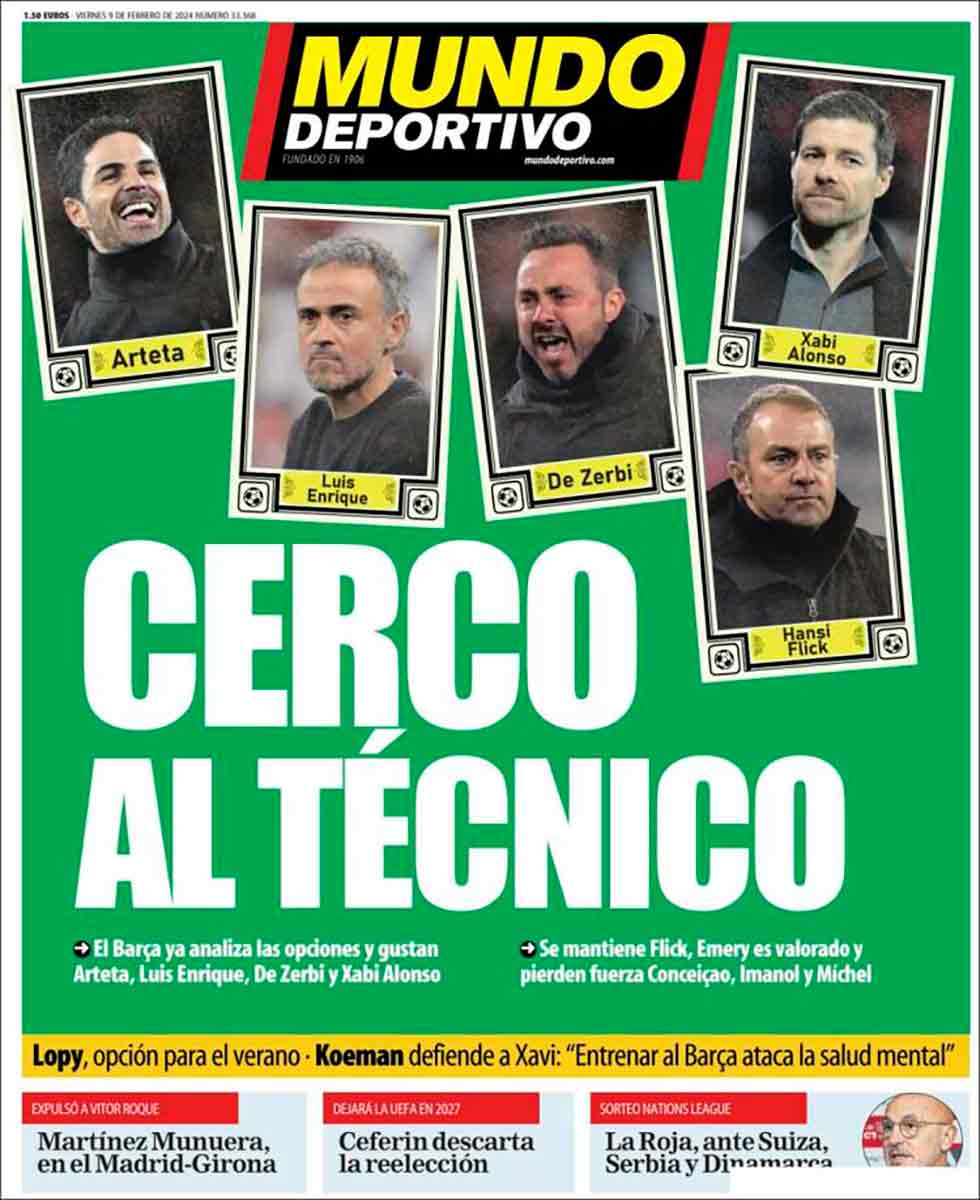 Portada Mundo Deportivo