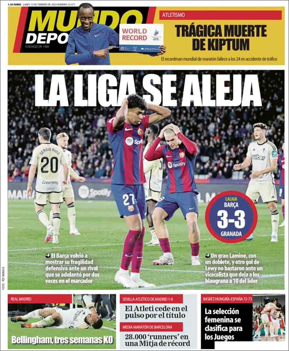 Portada Mundo Deportivo