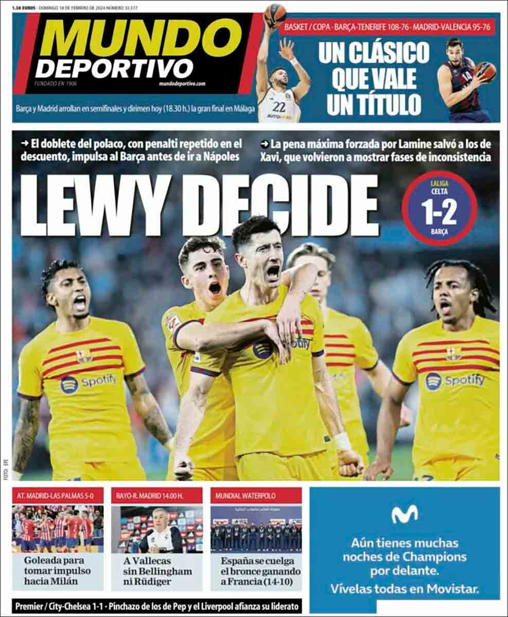 Portada Mundo Deportivo