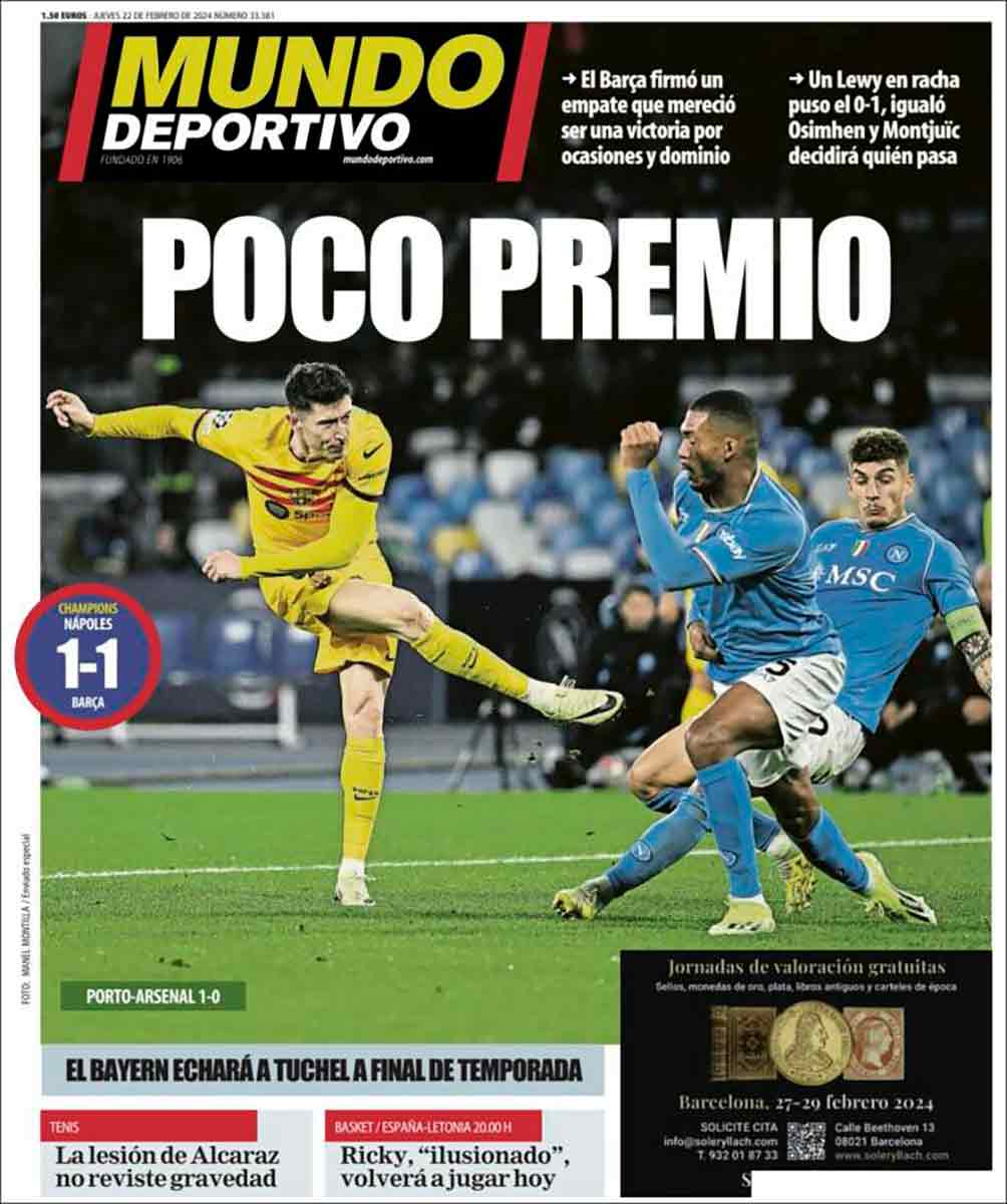 Portada Mundo Deportivo