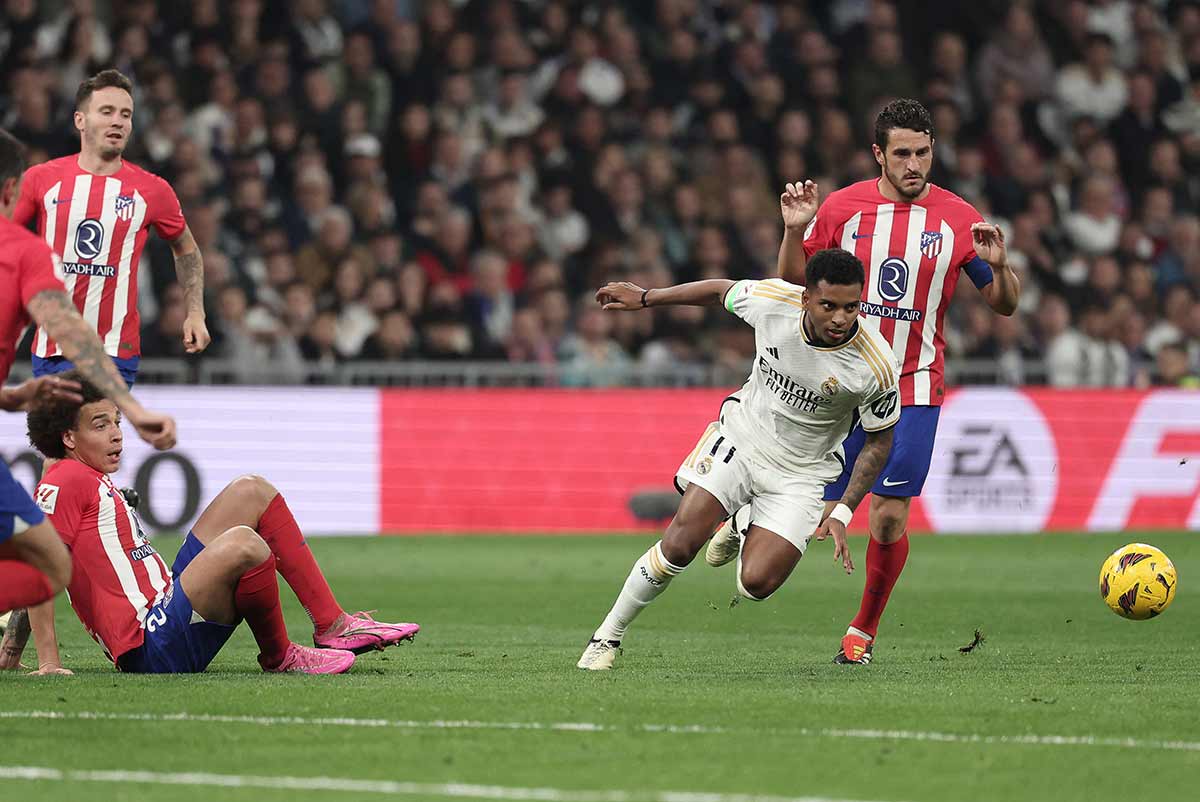 Rodrygo frente al Atleti