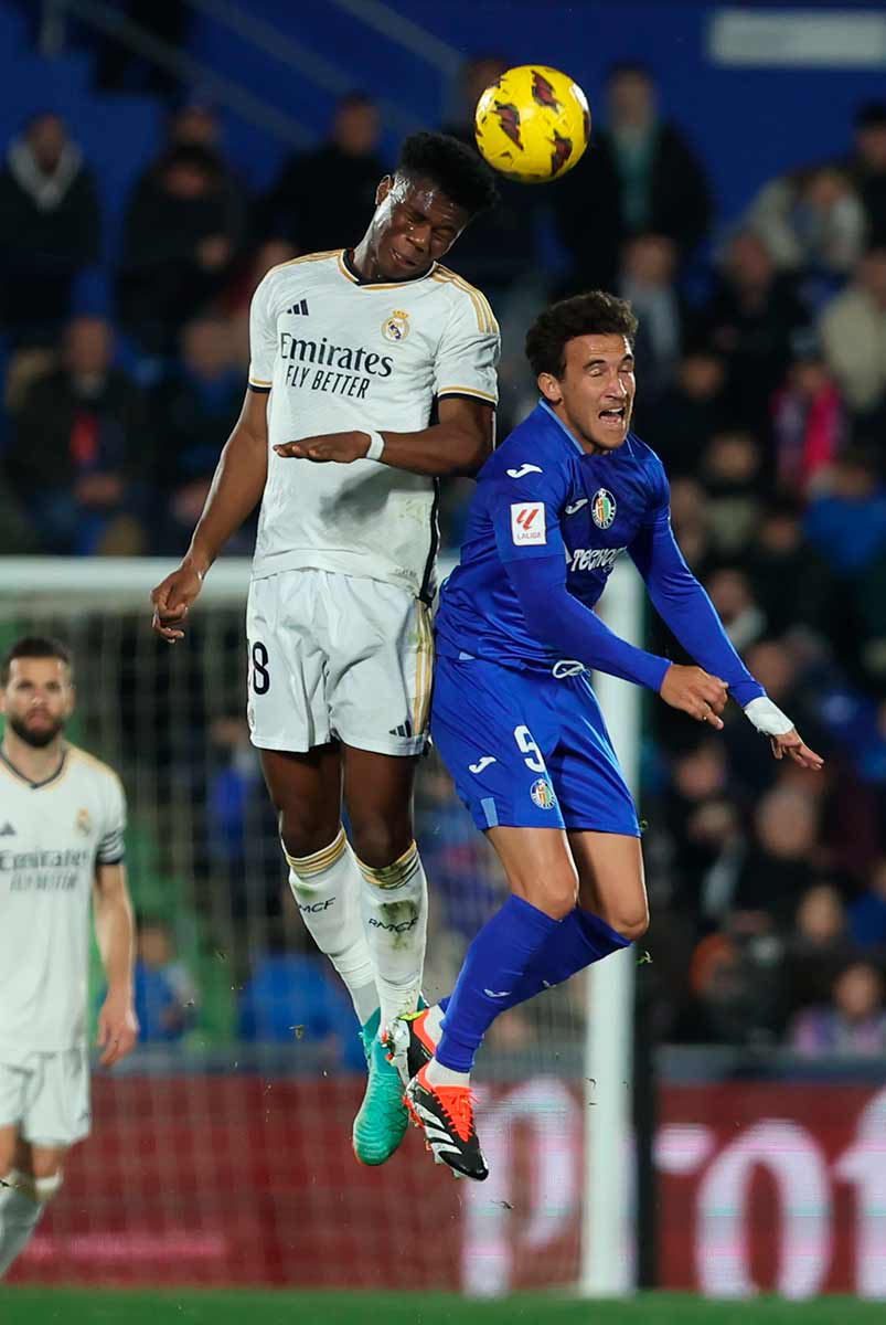 Tchouaméni contra el Getafe