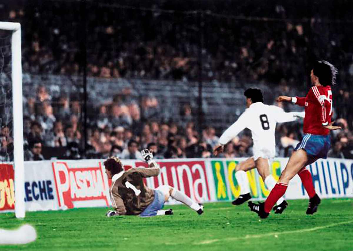 Gol de Míchel al Bayern en 1988