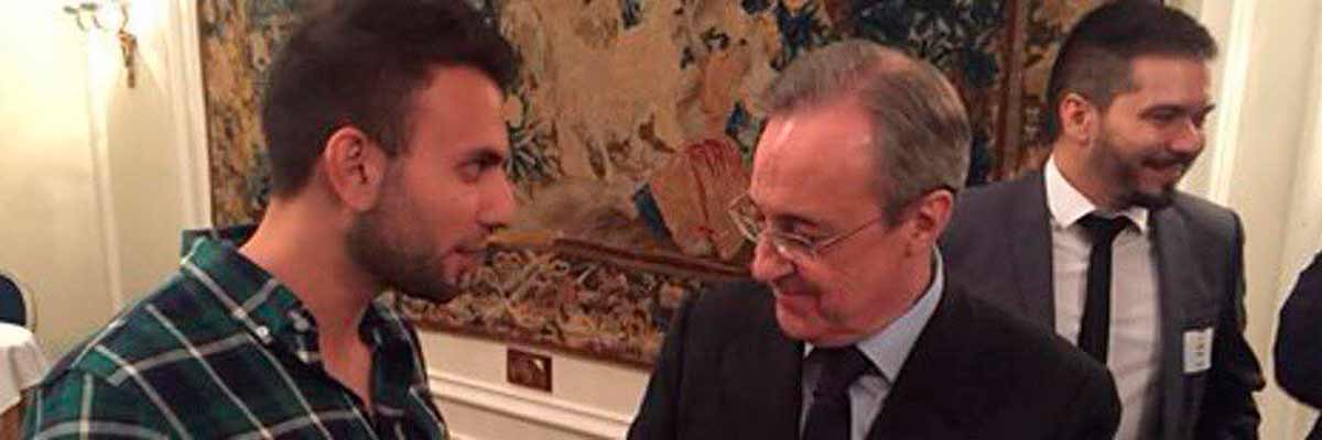 Florentino con Kiyan Sobhani