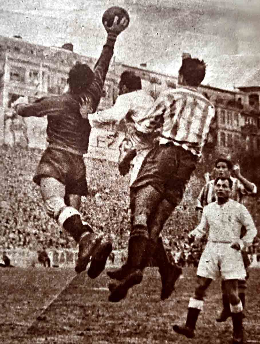 Partido de ida en Atocha. 1951