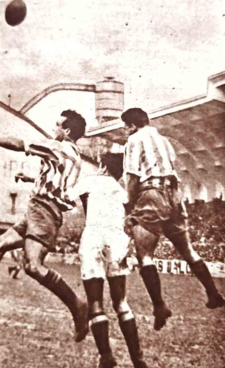 Partido de ida en Atocha. 1951
