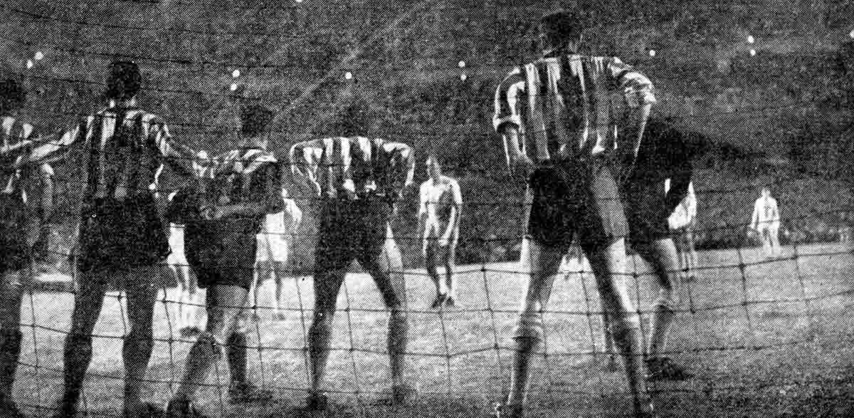 Encuentro de ida en el Bernabéu. 1958