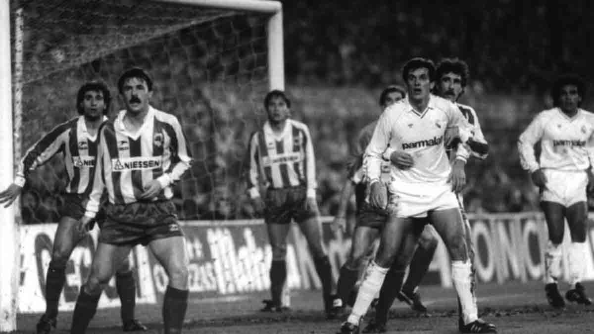 Vuelta en el Bernabéu. 1988