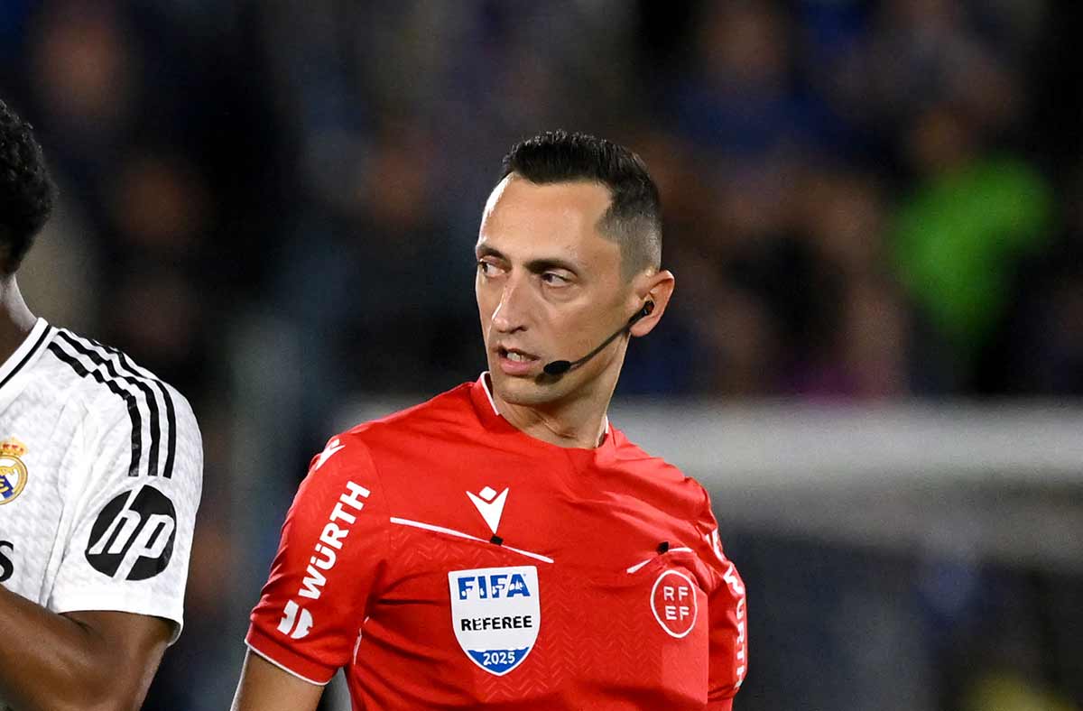 Sánchez Martínez en el Getafe - Real Madrid