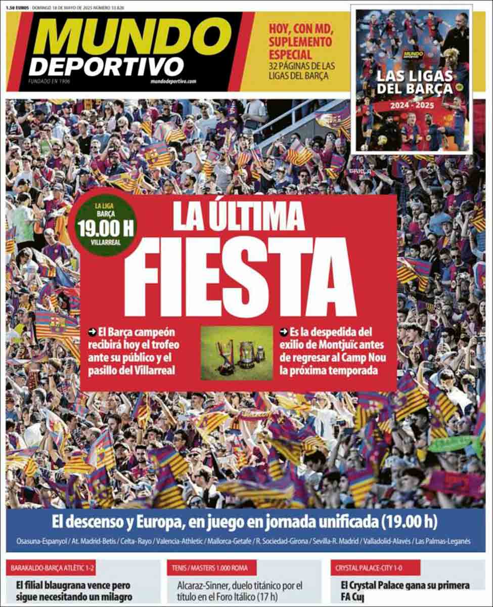 Portada Mundo Deportivo