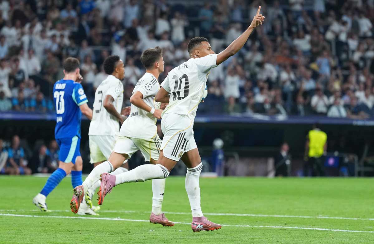 Las notas del Real Madrid - Olympique de Marsella