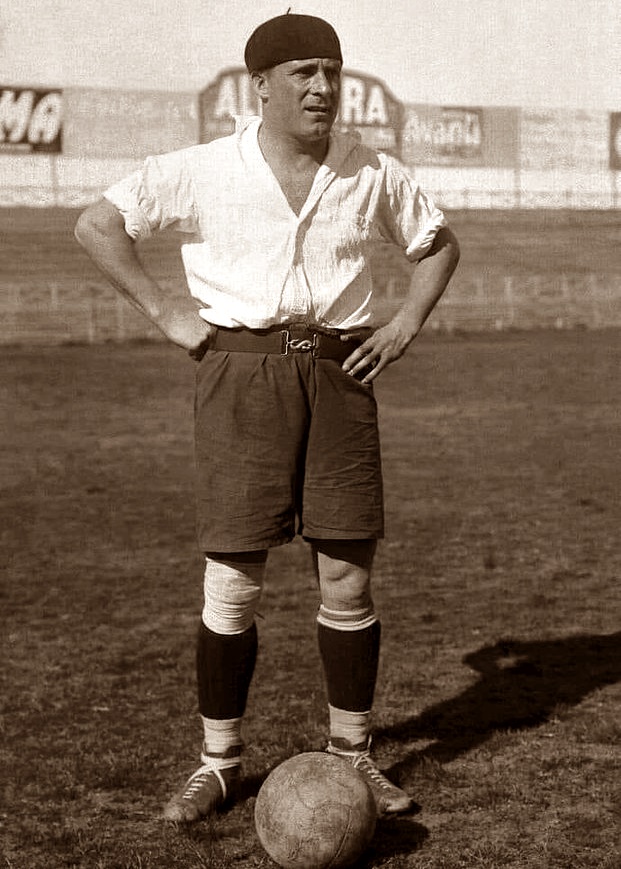 Scarone en su etapa de jugador