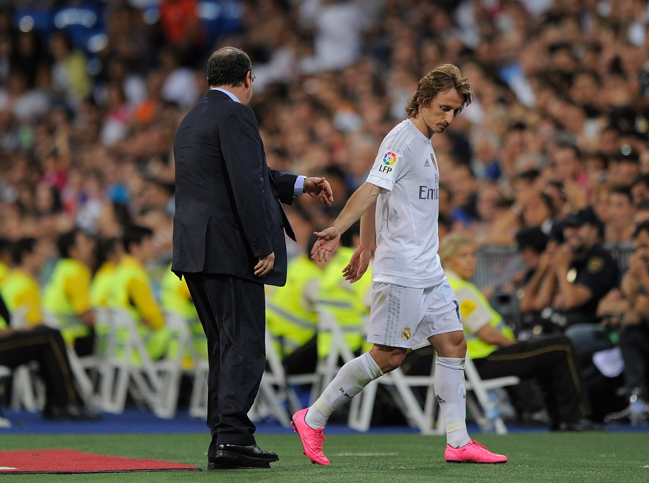 Benítez y Modric
