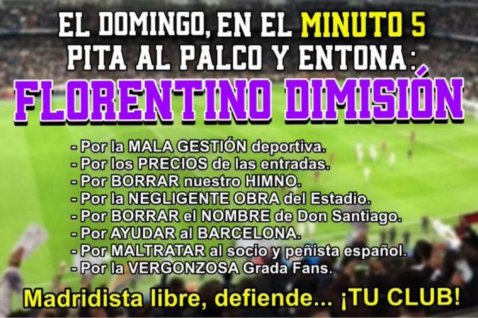 Pasquín Ultras Sur