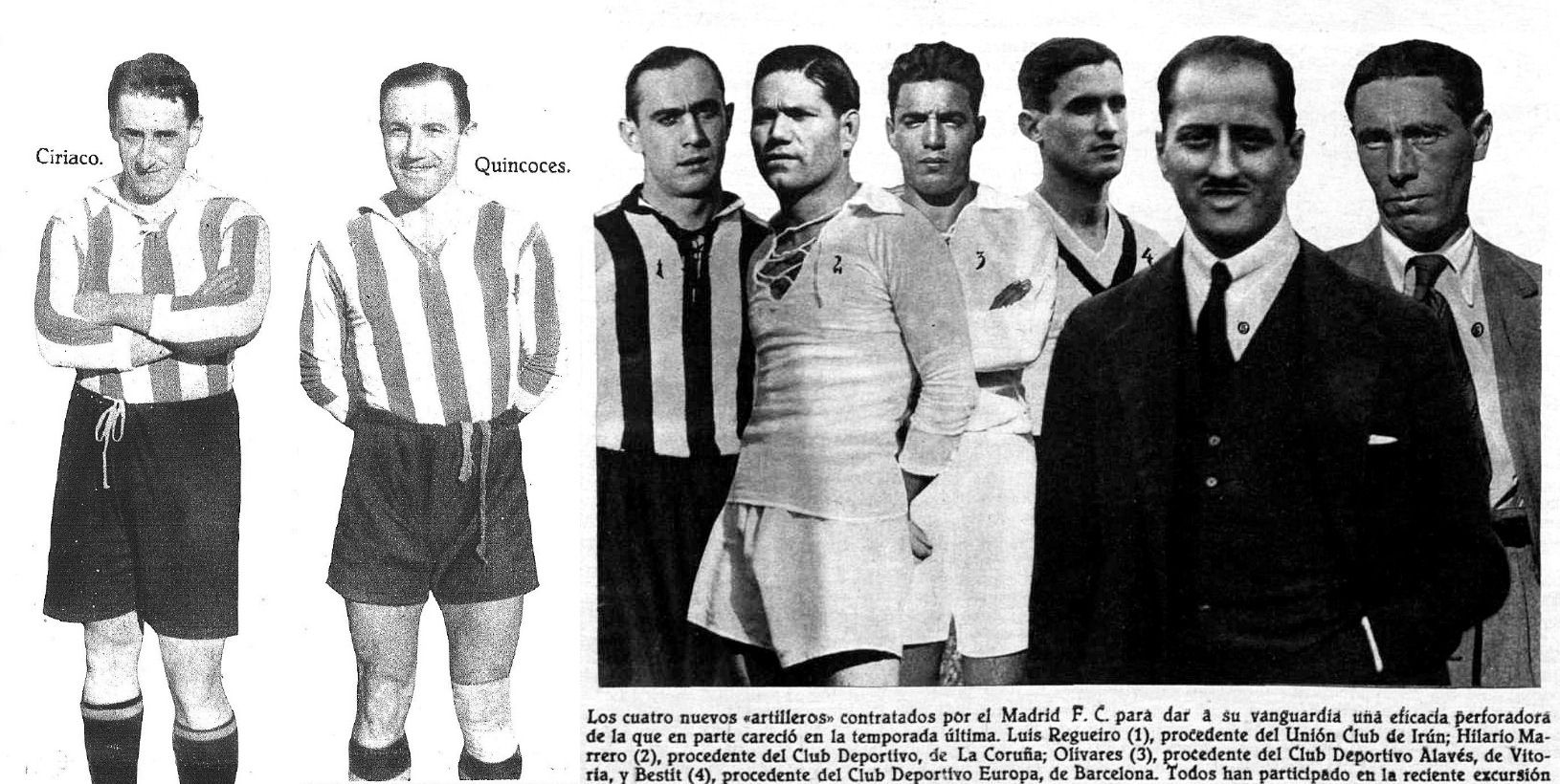 Fichajes 1931