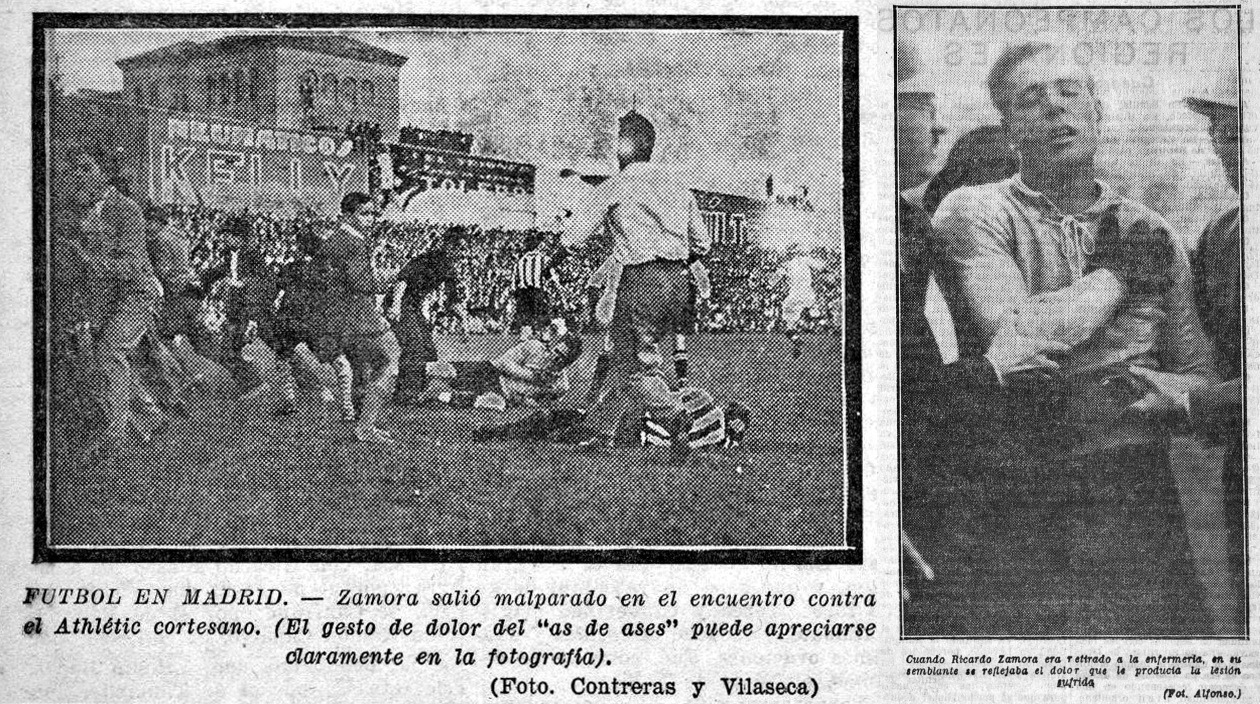 Lesión del Divino Zamora